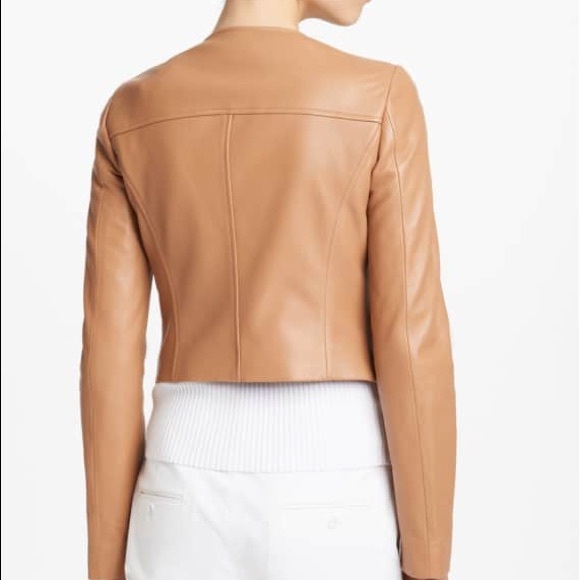 Michael Kors COLLECTION plongé leather jacket - Picture 2 of 7